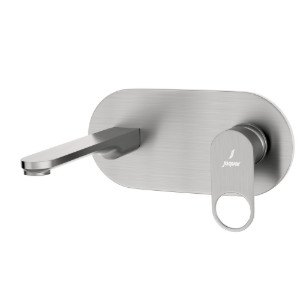 Picture of Exposed Part Kit of Single Lever Basin Mixer Wall Mounted - Stainless Steel
