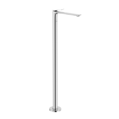 Picture of Floor Mounted Single Lever Basin Mixer - Chrome