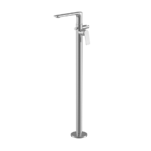 Picture of Exposed Parts of Floor Mounted Single Lever Bath Mixer - Chrome