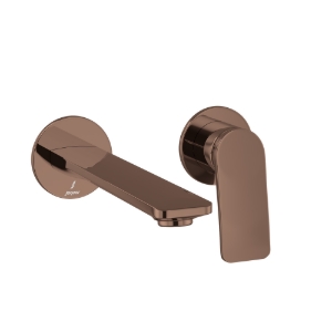 Picture of Exposed Parts kit of Single Lever Basin Mixer Wall Mounted - Blush Gold Bright PVD