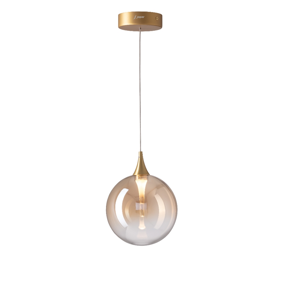 Picture of Brushed Gold Led-4W Metal + Clear Glass 