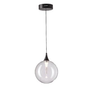 Picture of Black Led-4W Metal + Clear Glass