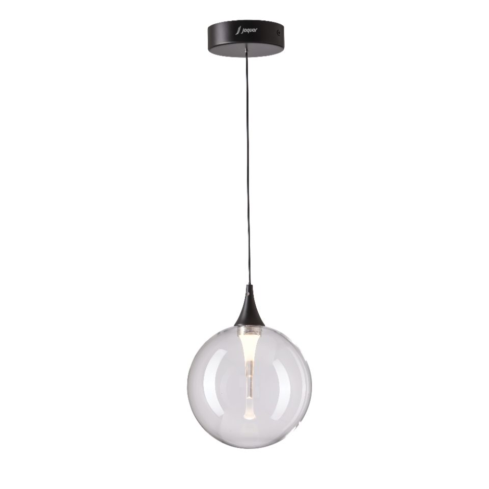 Picture of Black Led-4W Metal + Clear Glass