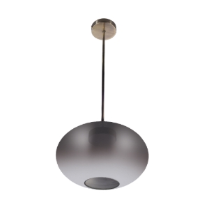 Picture of 1 Lt Smoky Glass Pendant