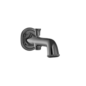 Picture of Bath Tub Spout with Button Attachment - Black Chrome