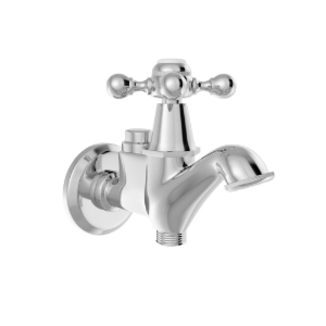 Picture of 2 Way Bib Cock - Chrome