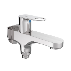 Picture of 2 Way Bib Cock - Chrome