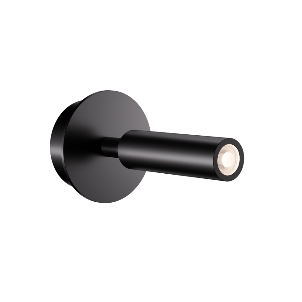 Picture of LED Light Wall Lamp with Lens in Balck Finish