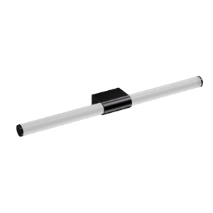Picture of Light Wall Lamp with Tube in Black Finish