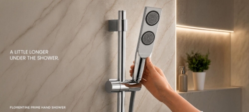 Florentine Prime Hand Shower: The New Standard in Modern Showering | Jaquar